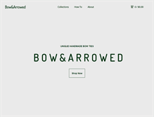 Tablet Screenshot of bowandarrowed.com